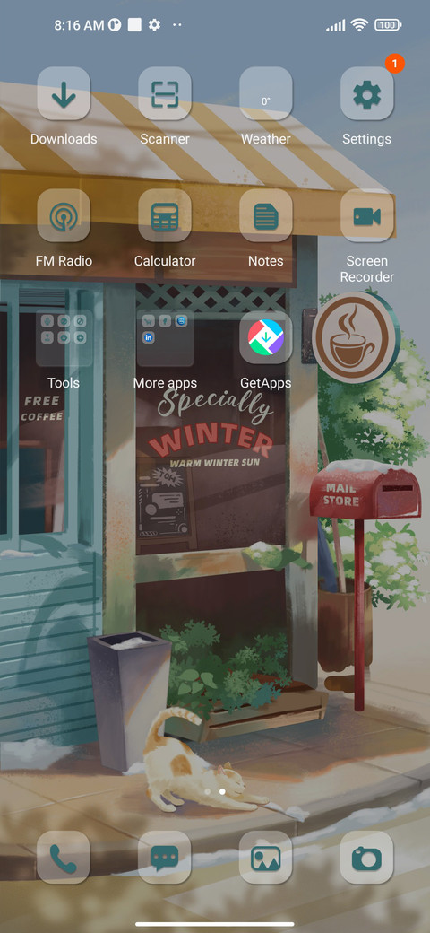 Warm Winter Cafe screenshot