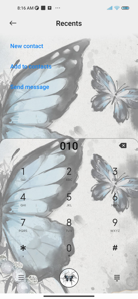 Ink wash Butterfly screenshot