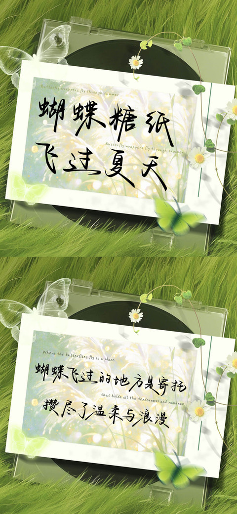 蝴蝶糖纸飞过夏天 screenshot