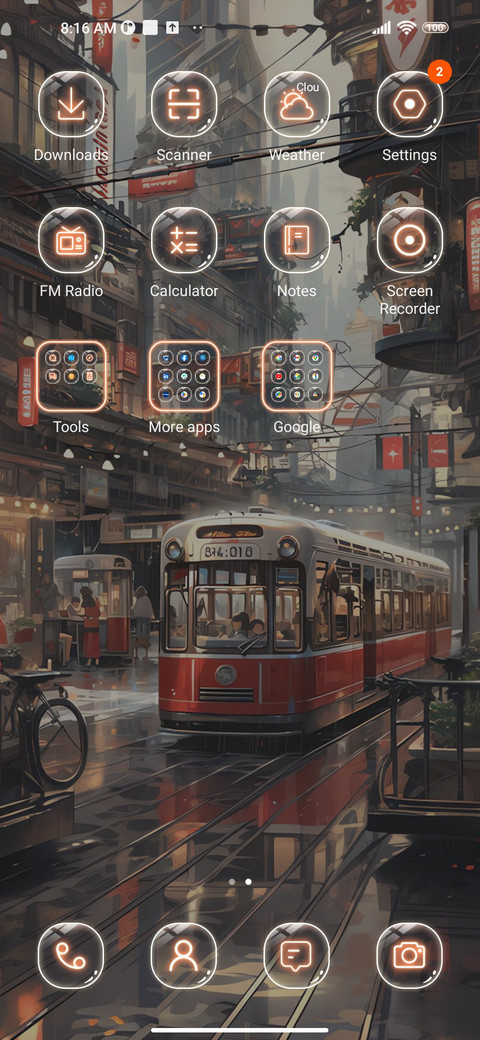 Rainy Night Street screenshot