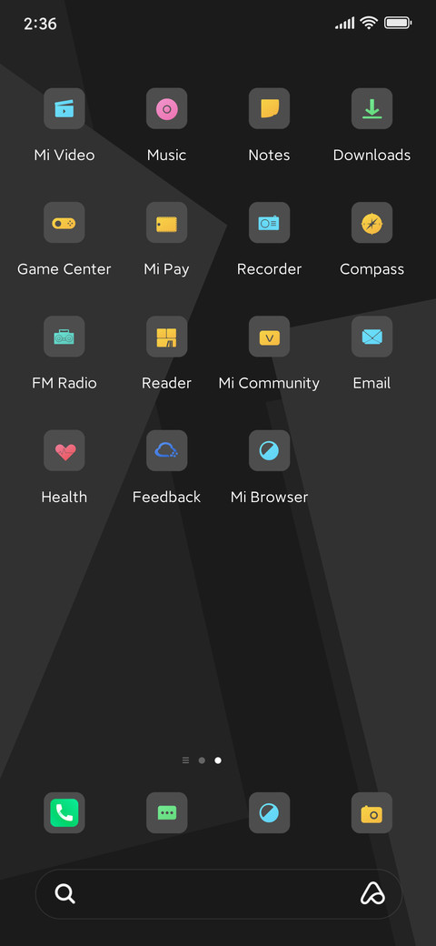 Color shore screenshot
