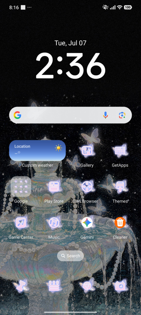 Flowing Fountain screenshot