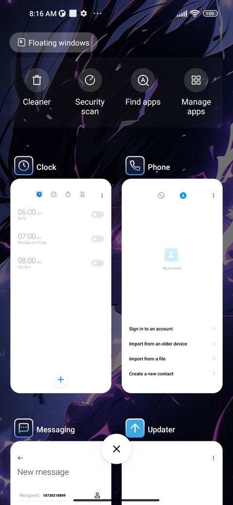 Thunder screenshot