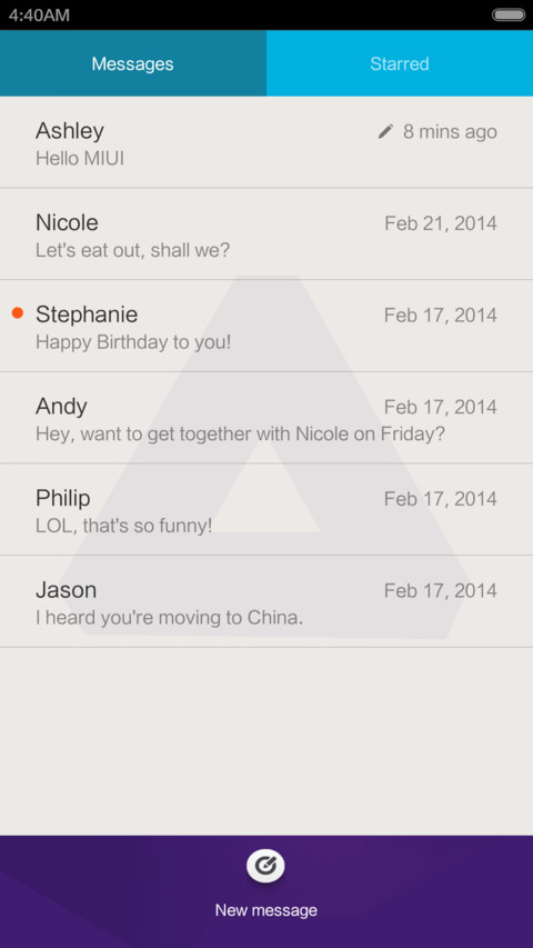 Triangle screenshot