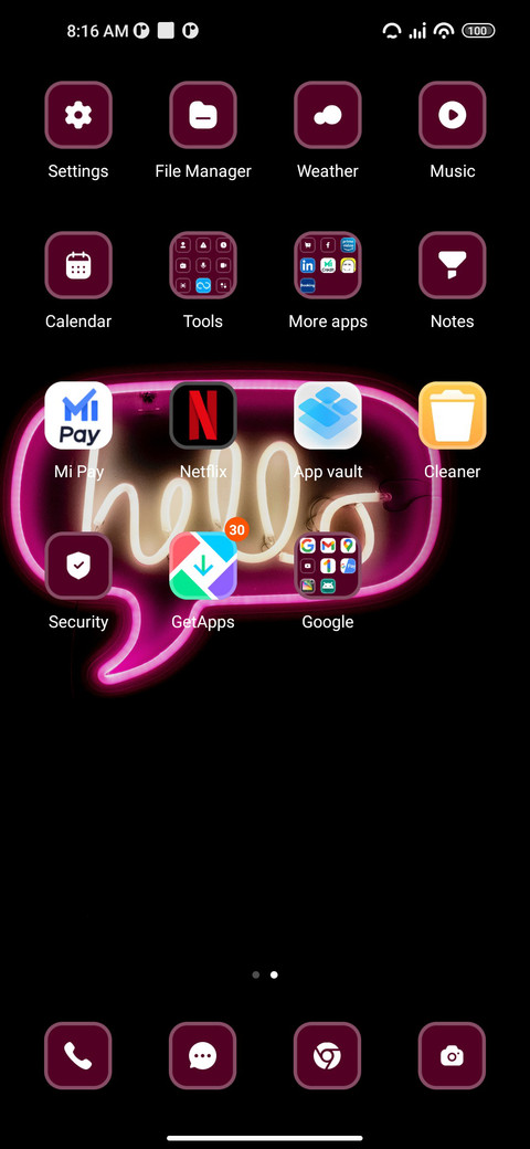 hello Neon screenshot