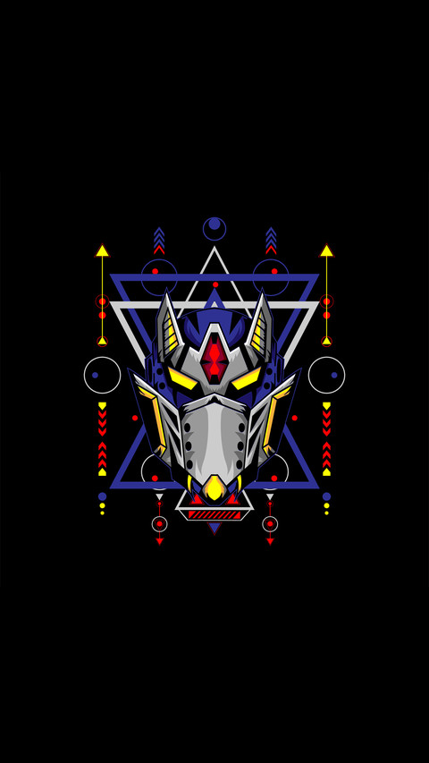 Gundam illustration screenshot