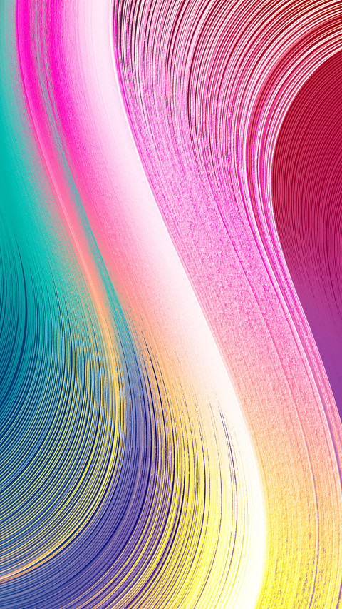 The color gradient of the paper pile screenshot