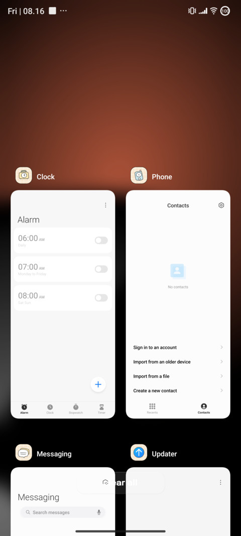 Regular screenshot