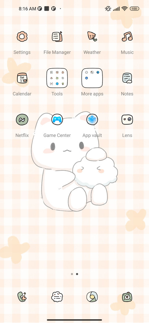 Embrace a cloud screenshot