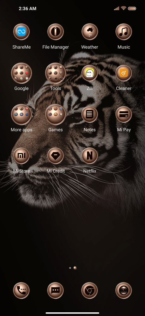 Bengal tiger screenshot