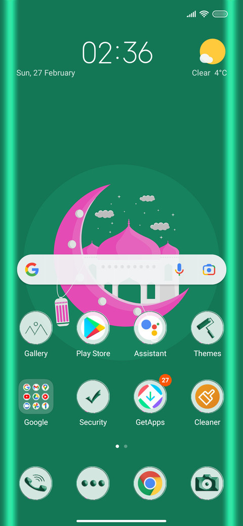 EID Green screenshot