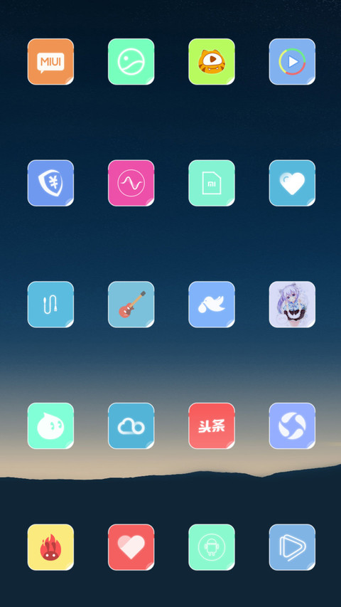 空白格 screenshot