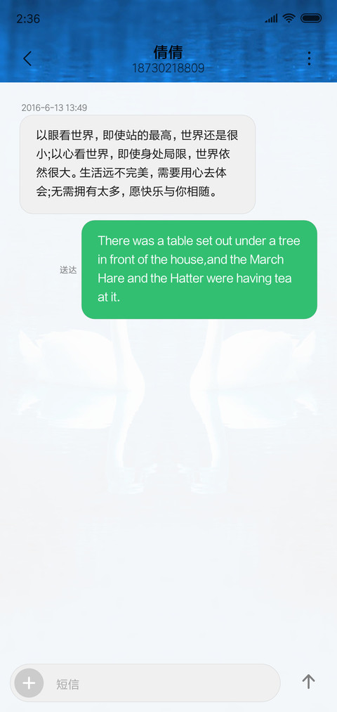 水面天鹅 screenshot