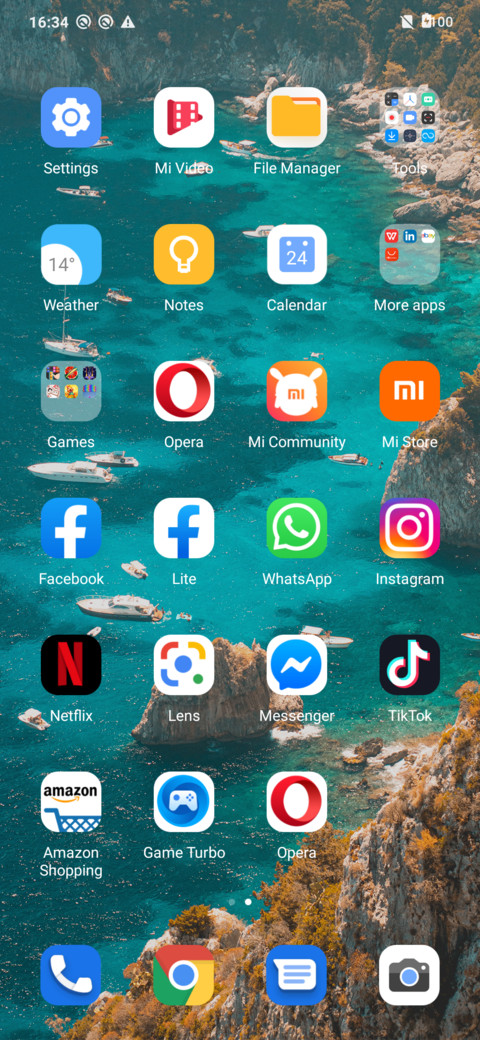 Droid X screenshot