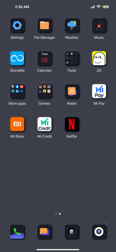 Dark [Simple] screenshot