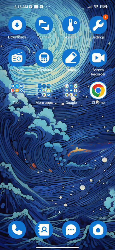 Night Sky Coastal screenshot
