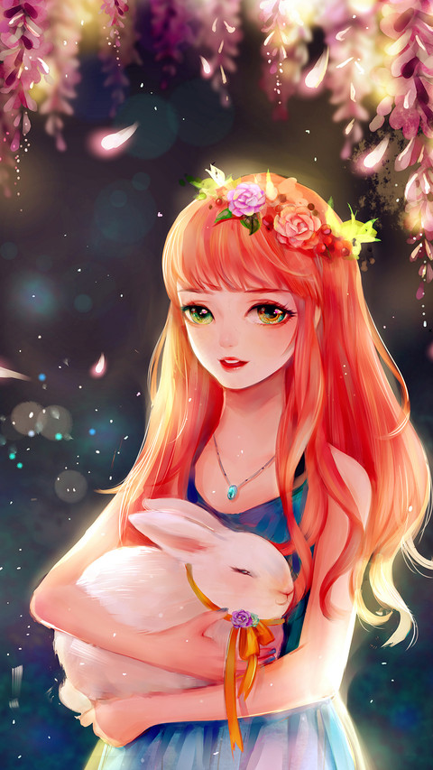 少女心梦幻可爱插画-锐景创意 screenshot
