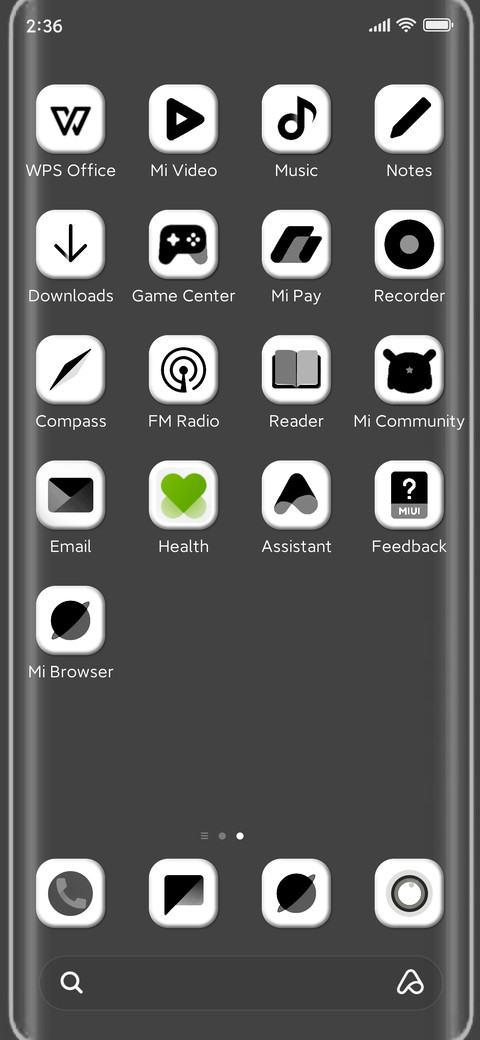 Gray v12 screenshot