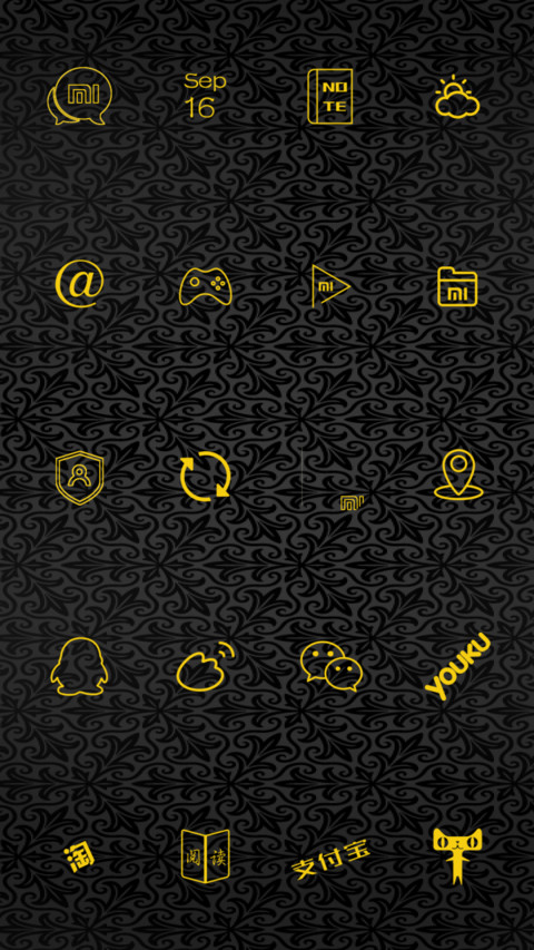 简约大气之商务锁屏iOS10(锁屏) screenshot