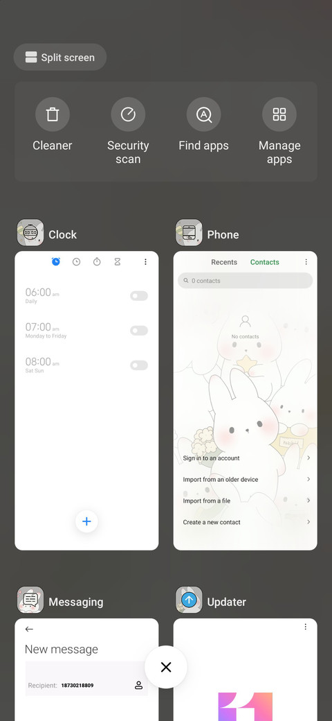 Bouquet rabbit screenshot