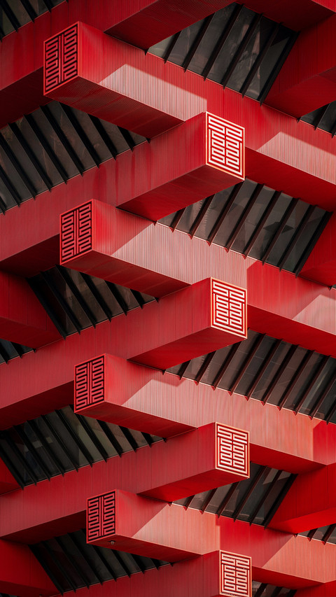 Charming red building 03 screenshot