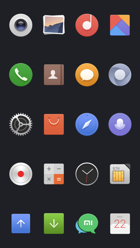Material Dark screenshot