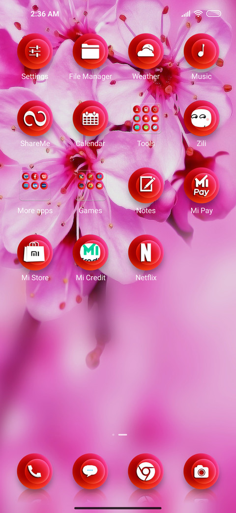Cherry Bloss Quad screenshot