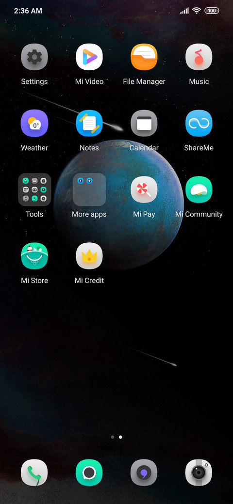 Blue planet screenshot
