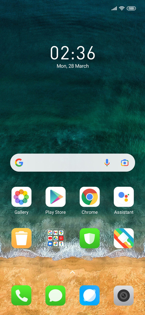 Seaside screenshot