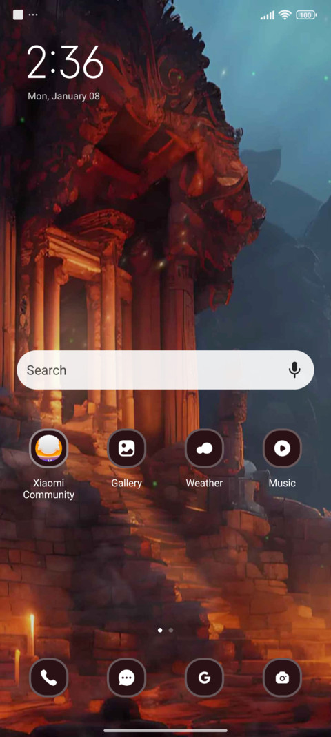 Temple screenshot