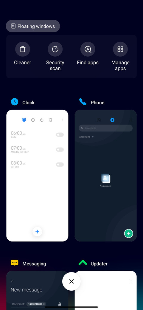 Color design screenshot