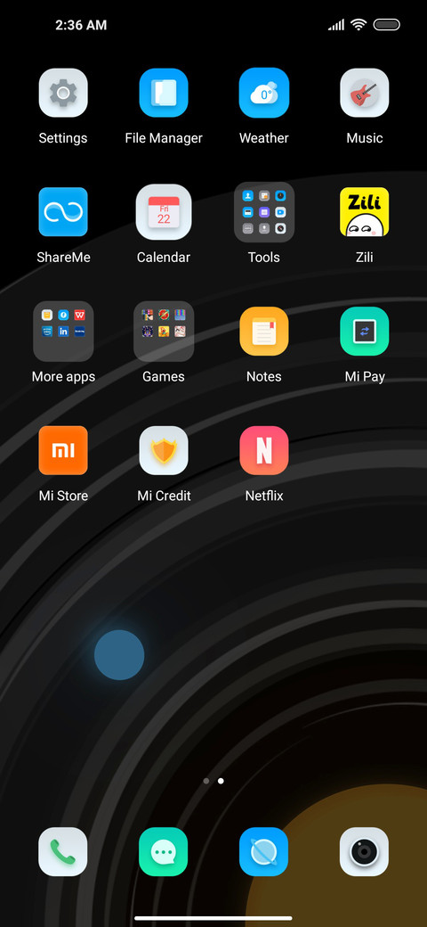 Small galaxies screenshot
