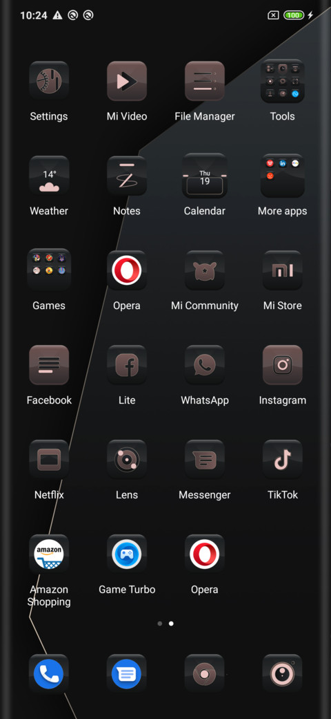 Folding space screenshot