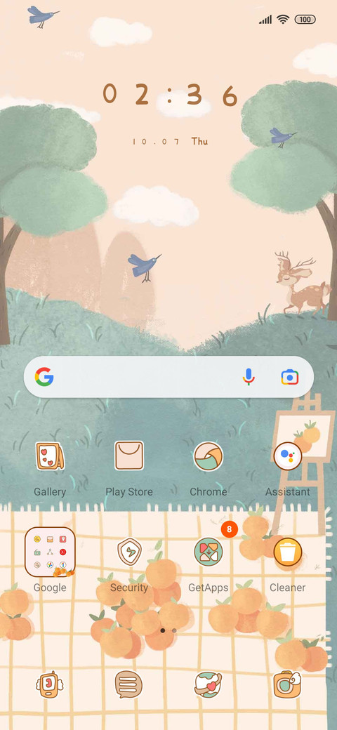 Orange smoothly screenshot