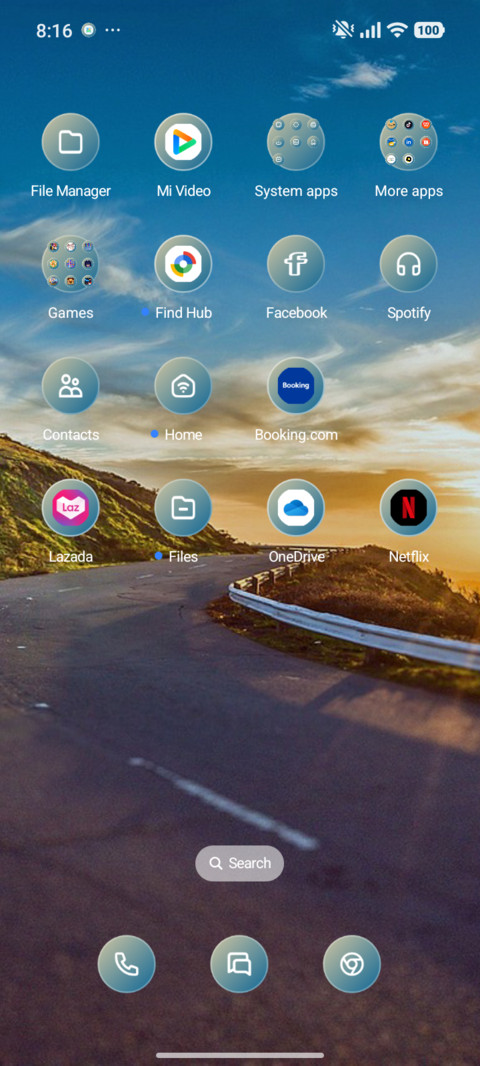 Winding screenshot