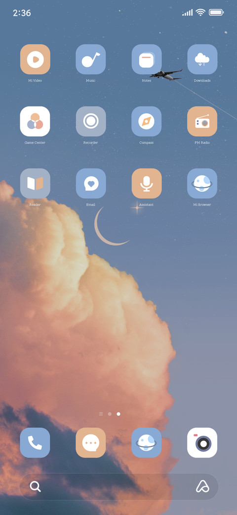 Sky simple OS screenshot