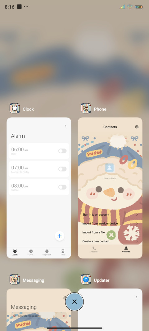 Christmas present screenshot
