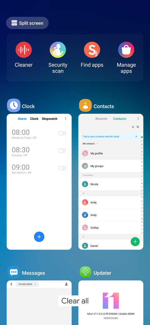 One UI 2.0_Dual screenshot