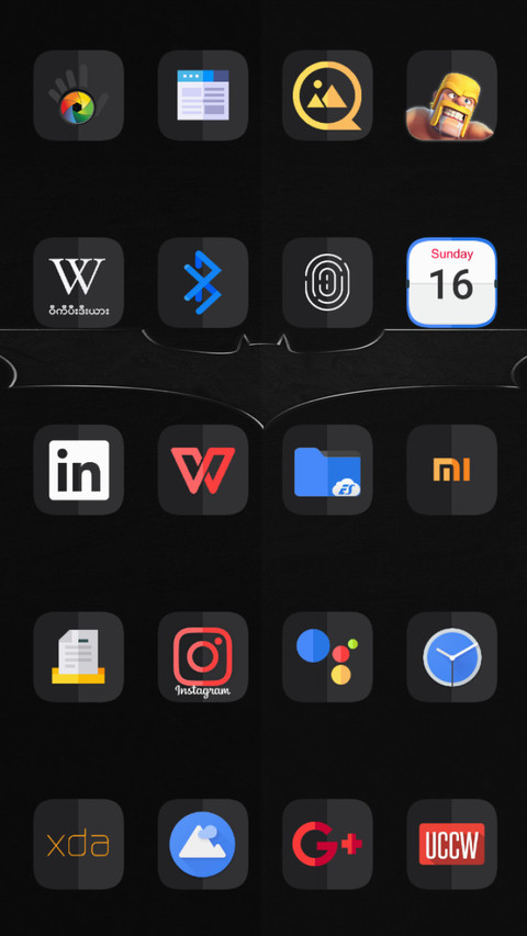 Black  screenshot
