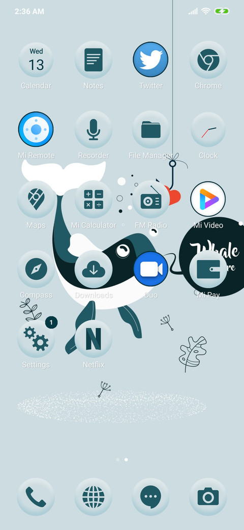 Whale Minimal_3MDP screenshot