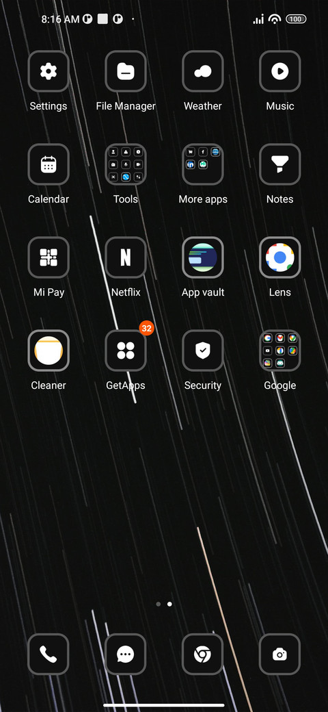 Light Streaks screenshot