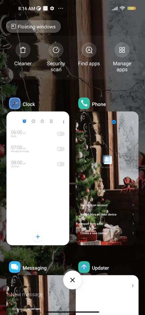 Outside the window screenshot