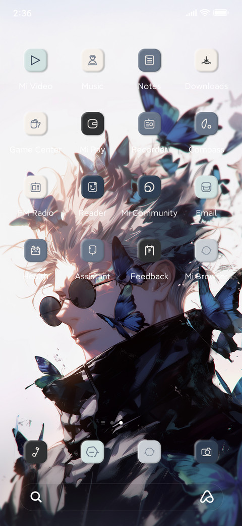 Butterfly Widget screenshot