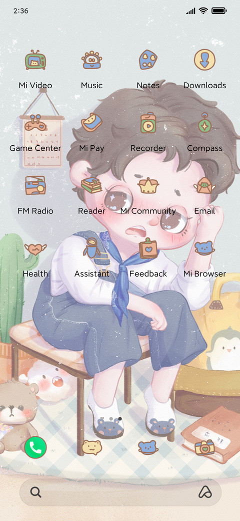 Cartoon boy screenshot