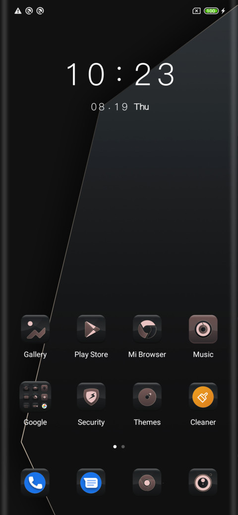 Folding space screenshot