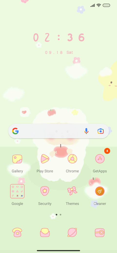 Red apple screenshot