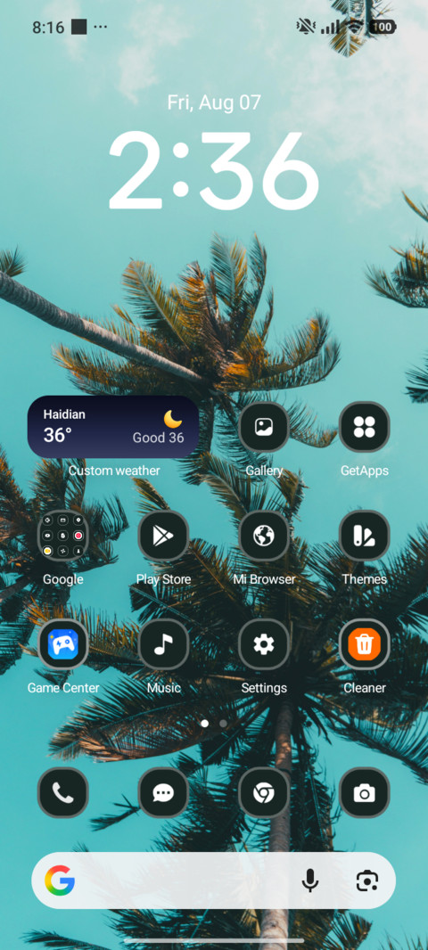 Palm Tree screenshot