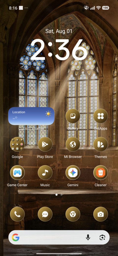 Urban Blue screenshot