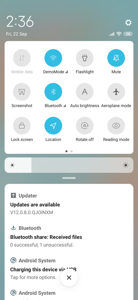 Geometric circle screenshot