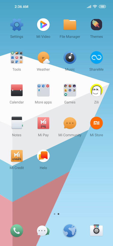 Simple pyramid screenshot